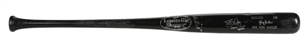 2001 David Justice Game Used and Signed Louisville Slugger I13 Model Bat (PSA/DNA)